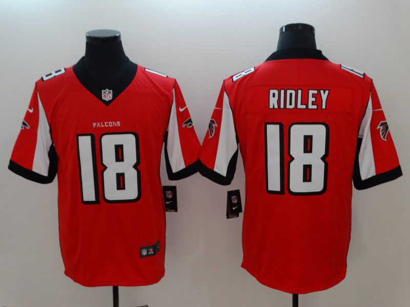Men Atlanta Falcons #18 Ridley Red Vapor Untouchable Player Nike Limited NFL Jerseys->chicago bears->NFL Jersey